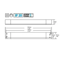 TCI LCV 180W 24V 220-240V Alimentatore in corrente continua