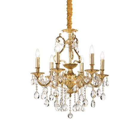 Ideal Lux Gioconda suspension lamp in crystal