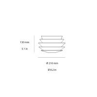 Artemide Slicing led wall ceiling lamp
