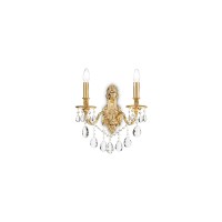 Ideal Lux Gioconda crystal wall lamp