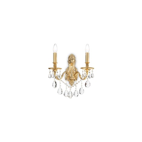 Ideal Lux Gioconda crystal wall lamp