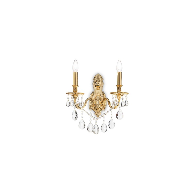 Ideal Lux Gioconda crystal wall lamp