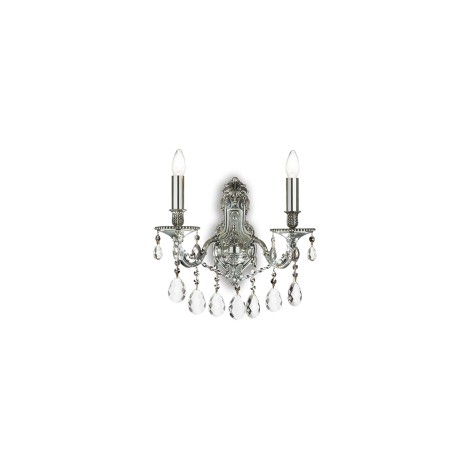 Ideal Lux Gioconda crystal wall lamp