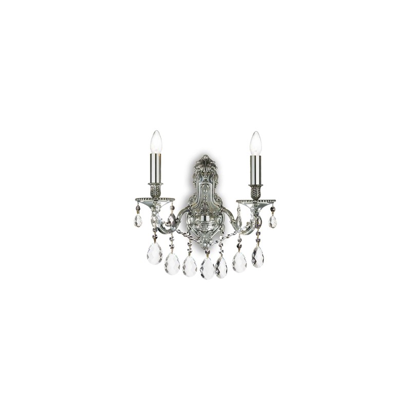 Ideal Lux Gioconda crystal wall lamp