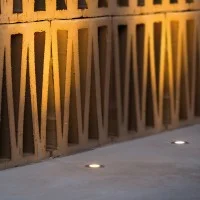 Linea Light BERET 2R LED floor recessed spotlight IP67 for outdoor