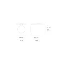 Artemide Rea led wall light