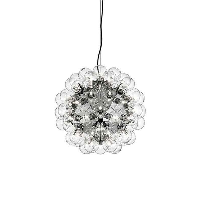 Flos Taraxacum 88 Suspension Lamp Chandelier in aluminum by Flos Taraxacum 88 Suspension Lamp Chandelier in aluminum by