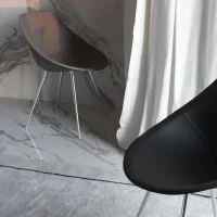 Driade Lagò Leather design chair
