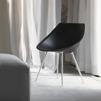 Driade Lagò Leather design chair