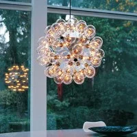 Flos Taraxacum 88 Suspension Lamp Chandelier in aluminum by