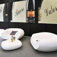 Slide Chubby decorative armchair