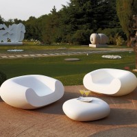 Slide Chubby Low decorative footrest