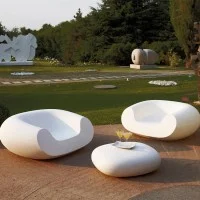 Slide Chubby Low decorative footrest