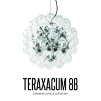 Flos Taraxacum 88 Suspension Lamp Chandelier in aluminum by