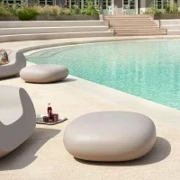 Slide Chubby Low decorative footrest