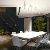 Flos Juncos incasso a soffitto