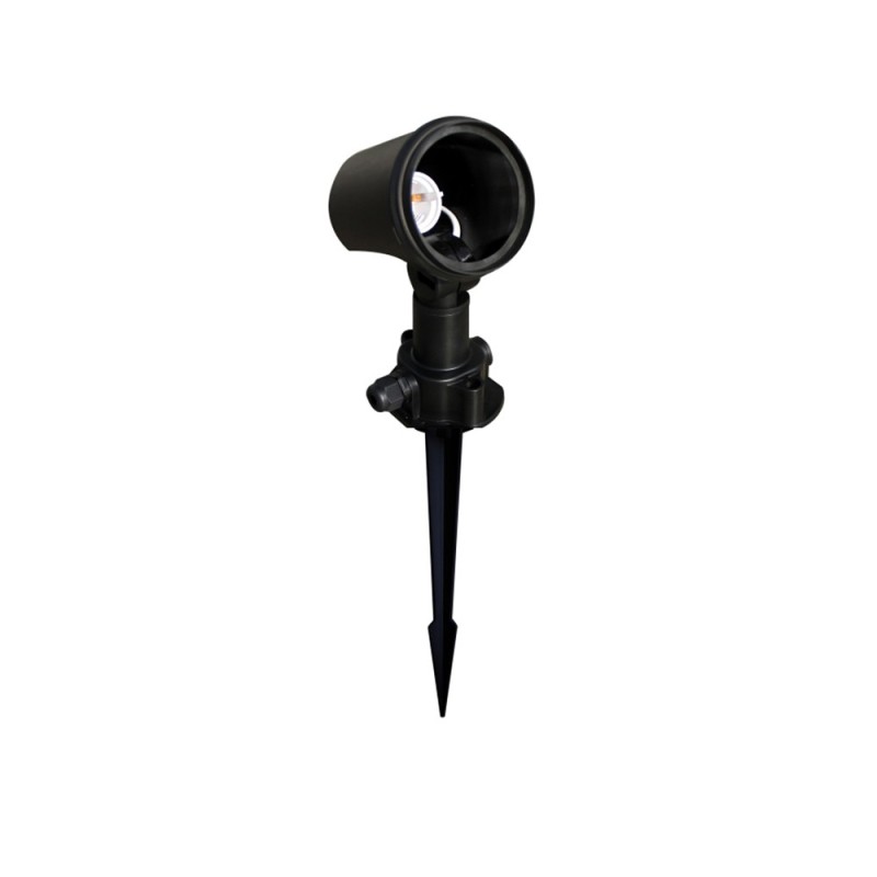 Beneito Faure FIX Outdoor E27 LED Projector Black with Spike