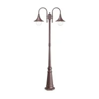Ideal Lux Cima outdoor street lamp in aluminum