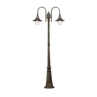 Ideal Lux Cima outdoor street lamp in aluminum