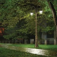 Ideal Lux Cima outdoor street lamp in aluminum