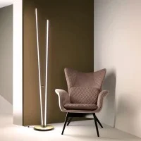 Cattaneo Lucilla Linear Adjustable LED Floor Lamp