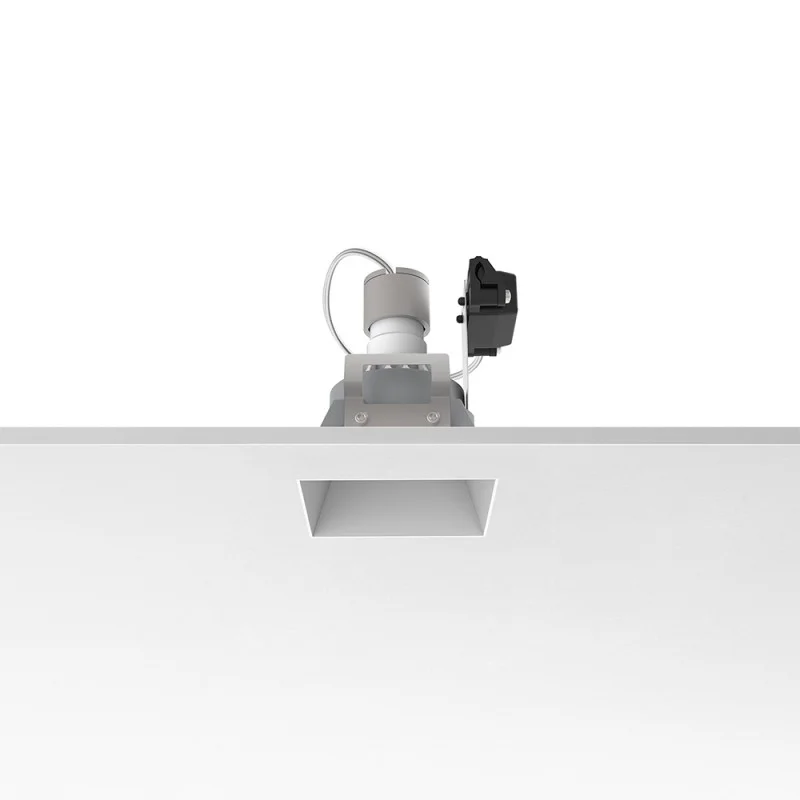 Flos Kap 80 Fixed GU10 square recessed spotlight Flos Kap 80 Fixed GU10 square recessed spotlight