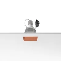 Flos Kap 80 Fixed GU10 square recessed spotlight Flos Kap 80 Fixed GU10 square recessed spotlight