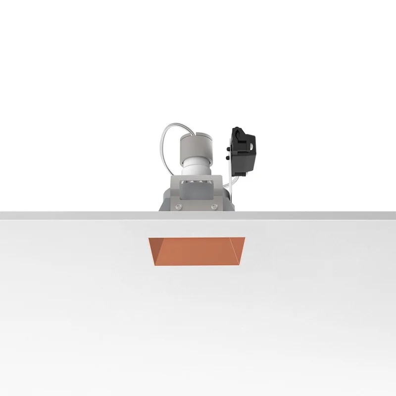 Flos Kap 80 Fixed GU10 square recessed spotlight Flos Kap 80 Fixed GU10 square recessed spotlight