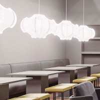 Flos Viscontea Bianco Lampada a Sospensione Lampadario in