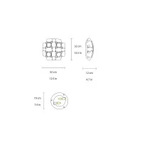 Slamp Mida applique