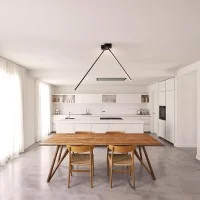 Cattaneo Lucilla Lampada led da soffitto lineare doppia orientabile