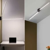 Cattaneo Lucilla Lampada led da soffitto lineare doppia orientabile