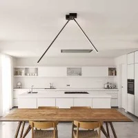 Cattaneo Lucilla Lampada led da soffitto lineare doppia orientabile