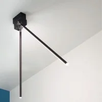 Cattaneo Lucilla Lampada led da soffitto lineare doppia orientabile