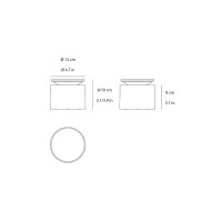 Zafferano Push Up led battery lamp