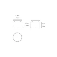 Zafferano Push Up led battery lamp
