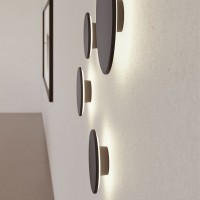 Beneito Mac Wall applique da parete per esterno rotonda
