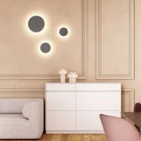 Beneito Mac Wall round outdoor wall light