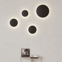 Beneito Mac Wall round outdoor wall light