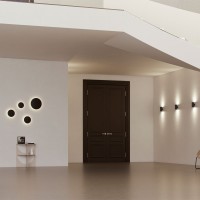 Beneito Mac Wall round outdoor wall light