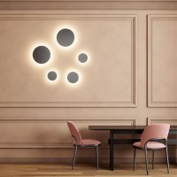 Beneito Mac Wall applique da parete per esterno rotonda