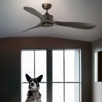 Faro Luzon ventilatore da soffitto 3 velocità marrone Faro Luzon ventilatore da soffitto 3 velocità marrone