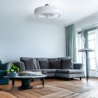 Vivida ventilatore led da soffitto cambia colore
