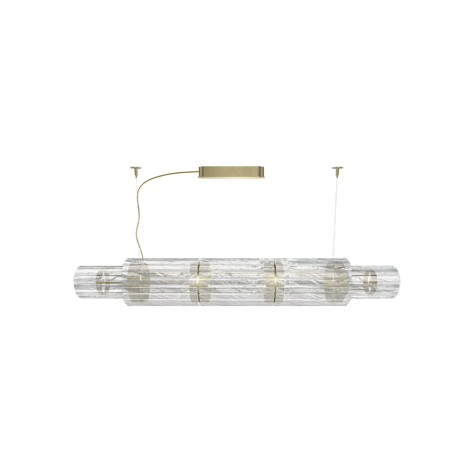 Masiero Vegas lampada a sospensione lineare led
