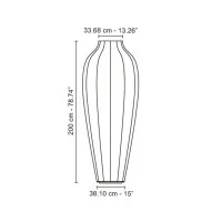 Flos Chrysalis Floor Lamp white Cocoon Resin By Marcel Wanders