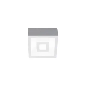Zafferano Eclipse led 7W 3000K square ceiling spotlight
