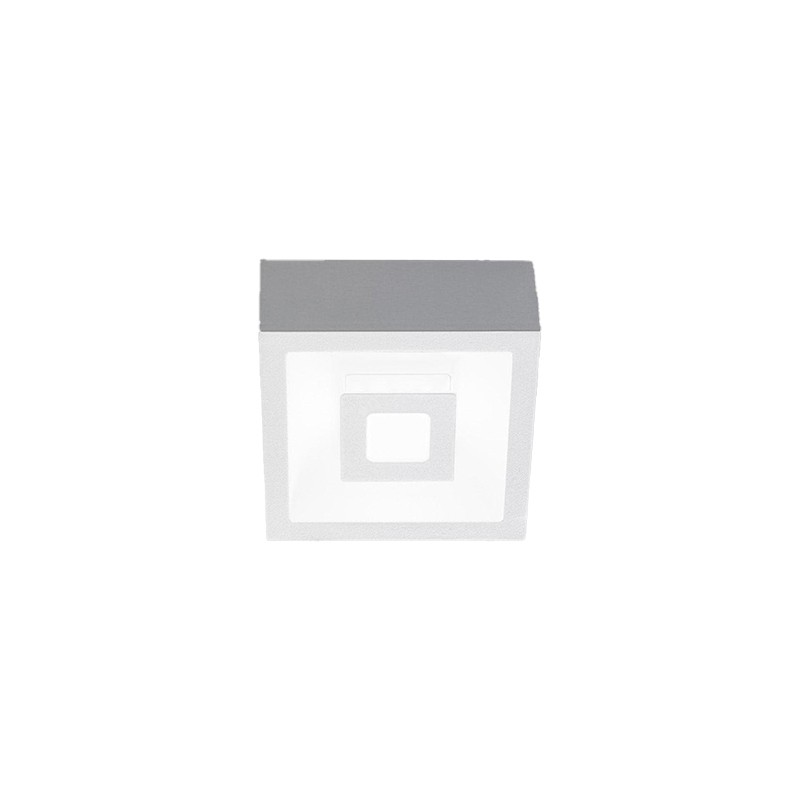 Zafferano Eclipse led 7W 3000K square ceiling spotlight Zafferano Eclipse led 7W 3000K square ceiling spotlight