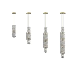 Masiero Vegas lampada a sospensione verticale led