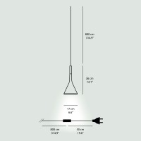Foscarini Aplomb IP65 lampada da sospensione