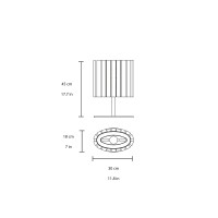 copy of Masiero Vegas single led suspension lamp